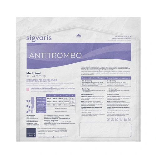 401E (400S) Agh Antitrombo 18-23Mmhg Pont. Ab. M Branco