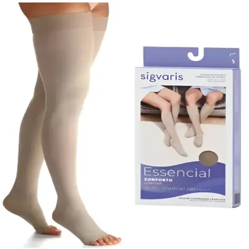862 Agh Essencial Premium 20-30 Mmhg Pont. Ab. G3 Natural Escuro