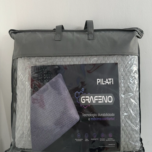 Travesseiro Grafeno 60X40x12cm Pilati