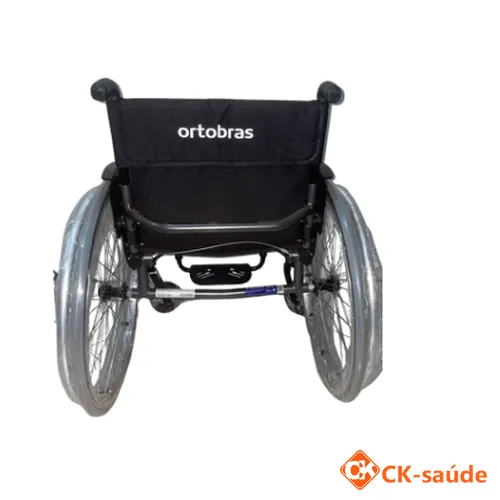 Cadeira De Rodas Star Lite 44cm Ortobras Grafite