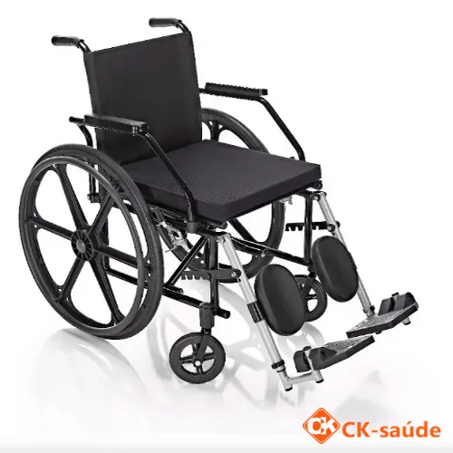 Cadeira De Rodas Pratica C/ Elev. Preto Prolife