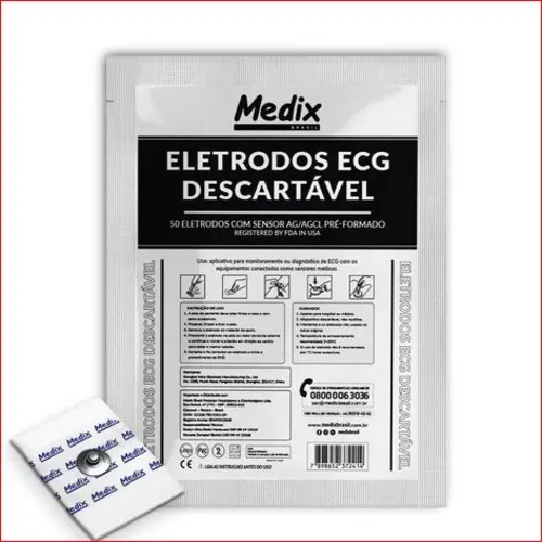 Eletrodos Sf22 35X40mm Adulto 50 Und