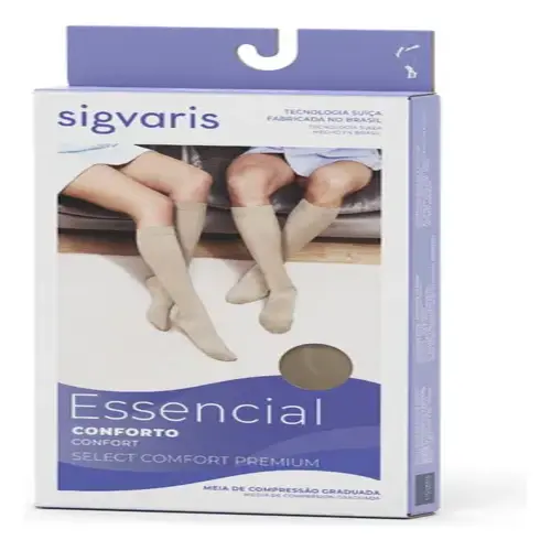 862 Ad Essencial Premium 20-30 Mmhg Pont. Ab. M2 Natural Escuro