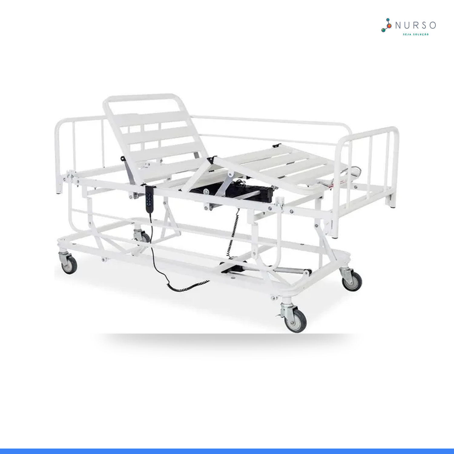 Cama Motorizada Simples Com Altura Fixa até 130Kg